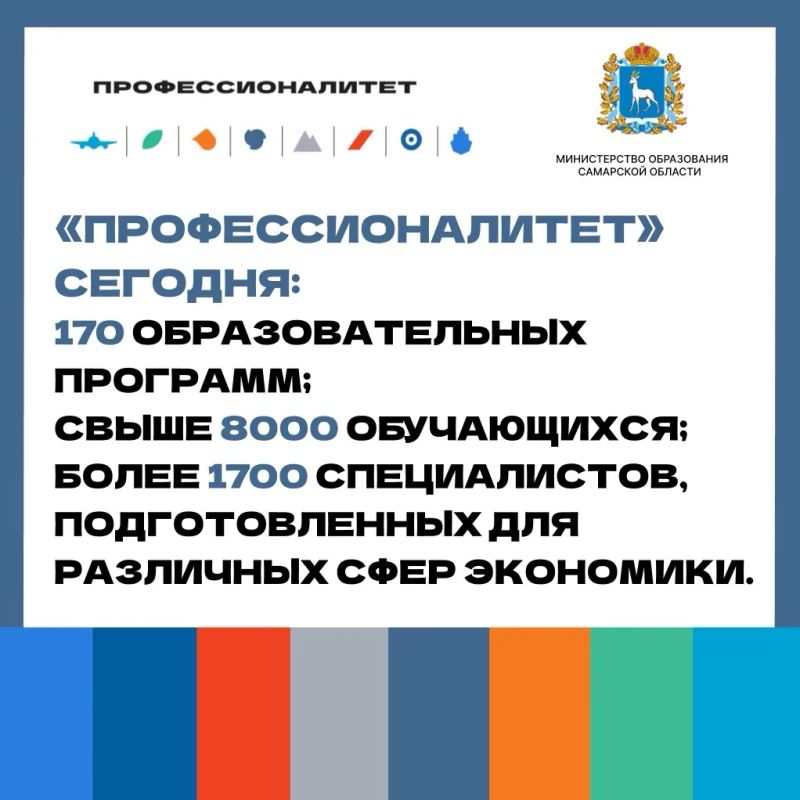 В Самарской области развивается федеральный проект «Профессионалитет» В Самарской области развивается федеральный проект «Профессионалитет»