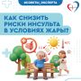 Жара и инсульт: риски и как не допустить сосудистую катастрофу