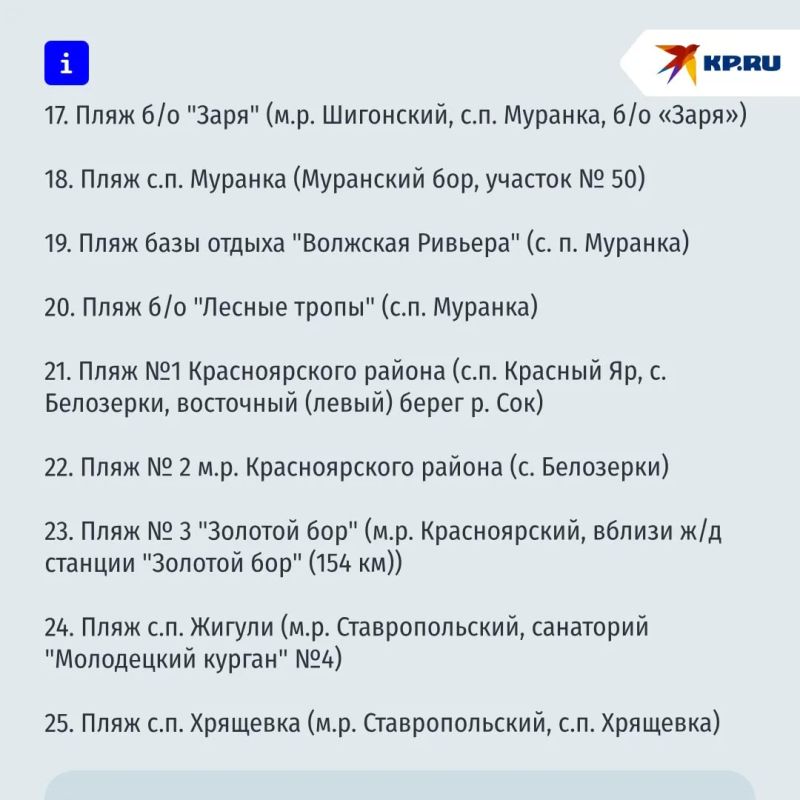 Пляж с норовирусом нашли в Самарской области Пляж с норовирусом нашли в Самарской области