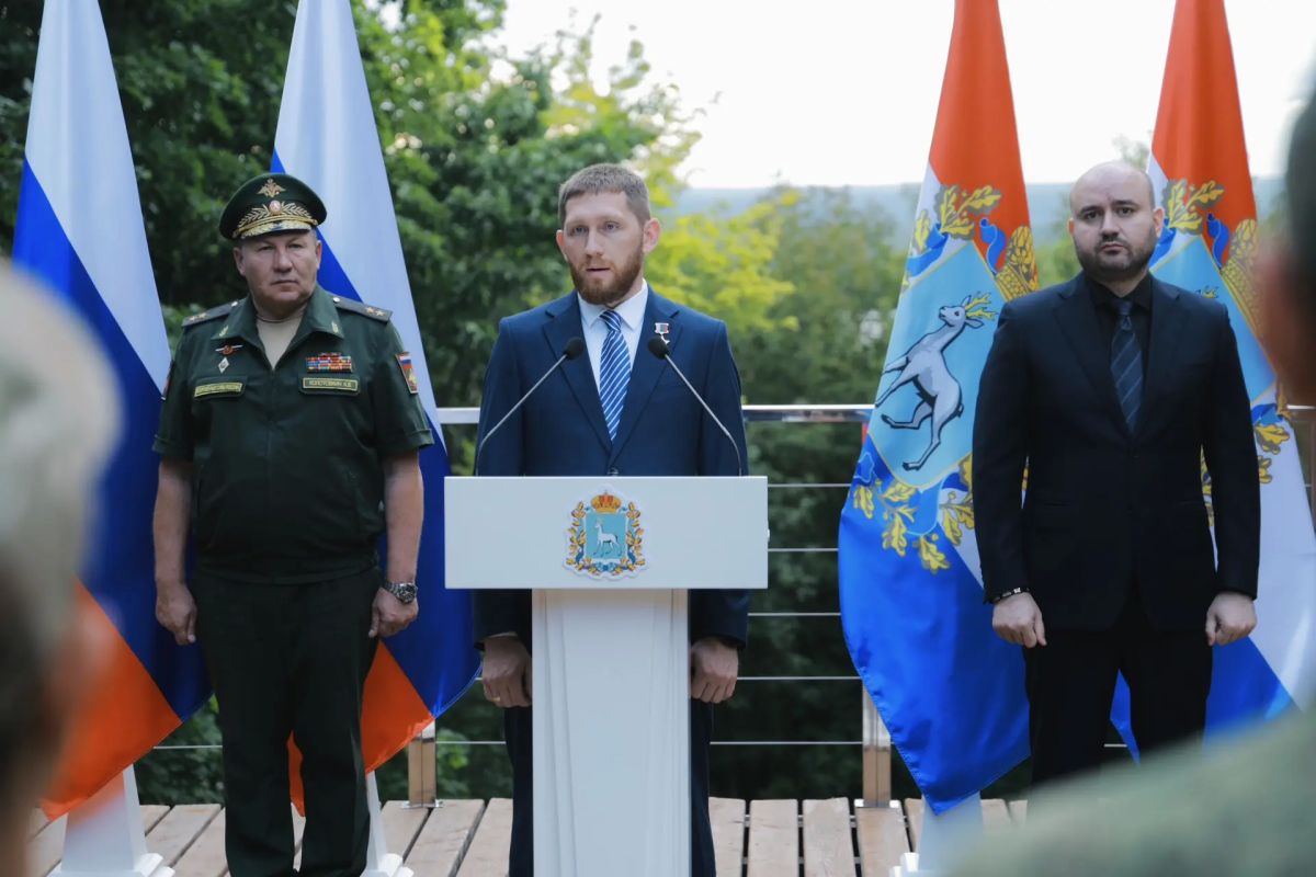 Вячеслав Федорищев: Наши военные получили от Правительства Самарской области новую партию техники: квадрокоптеры и многое другое Вячеслав Федорищев: Наши военные получили от Правительства Самарской области новую партию техники: квадрокоптеры и многое другое