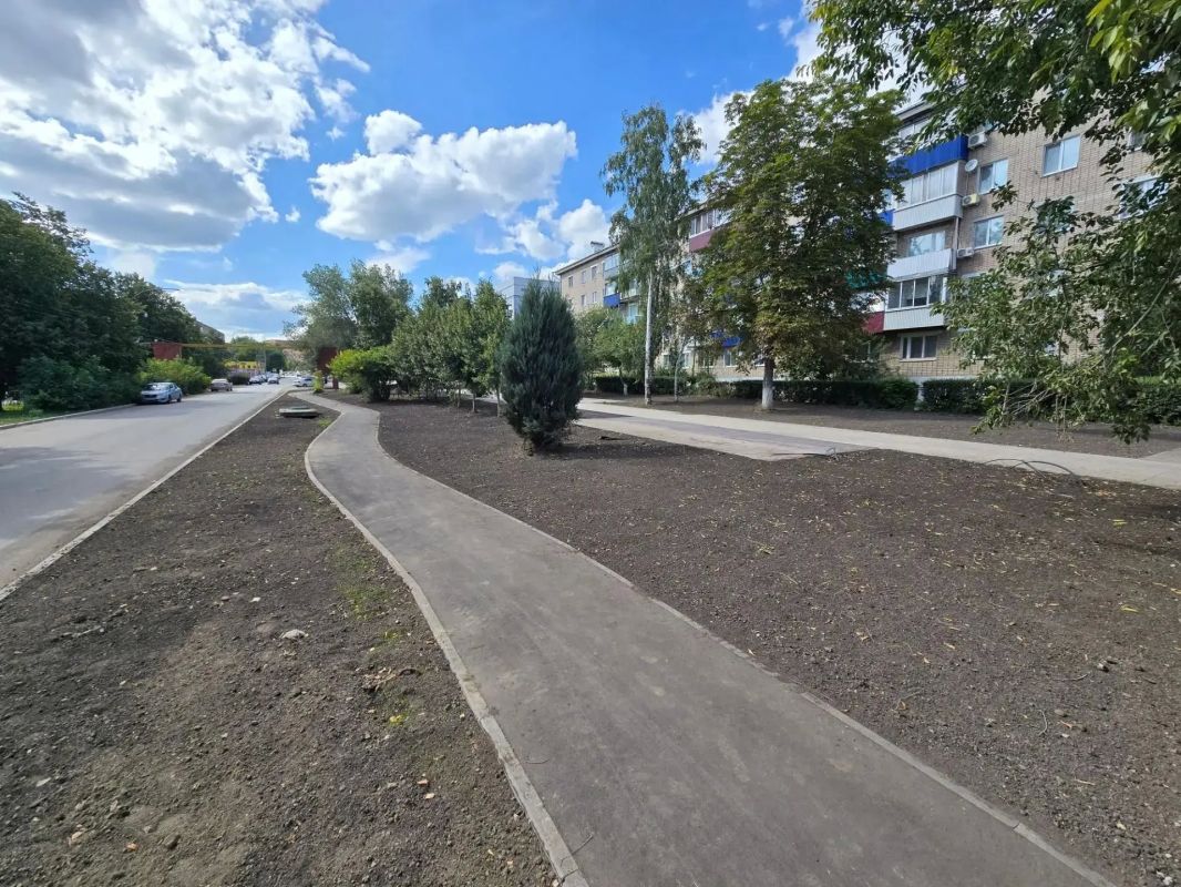 Аллея мечты» в Октябрьске. На объекте завершено устройство тротуарных покрытий Аллея мечты» в Октябрьске. На объекте завершено устройство тротуарных покрытий