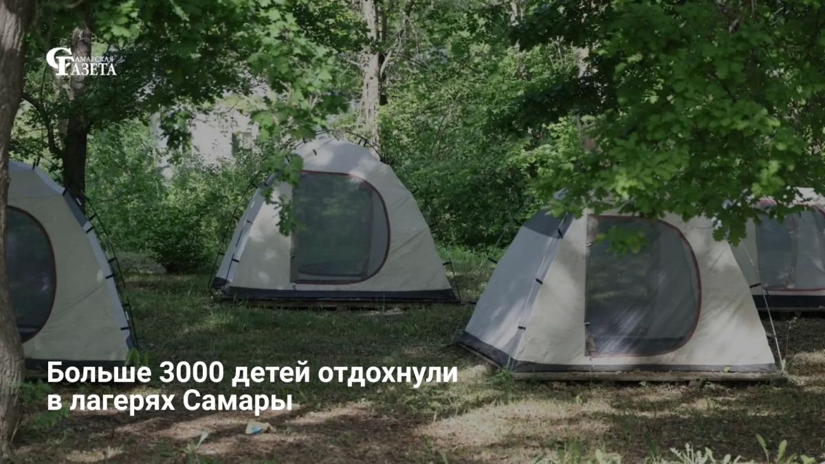 В лагерях Самары уже отдохнули более 3000 детей, а к концу лета их число достигнет 11 000, сообщил глава города Иван Носков