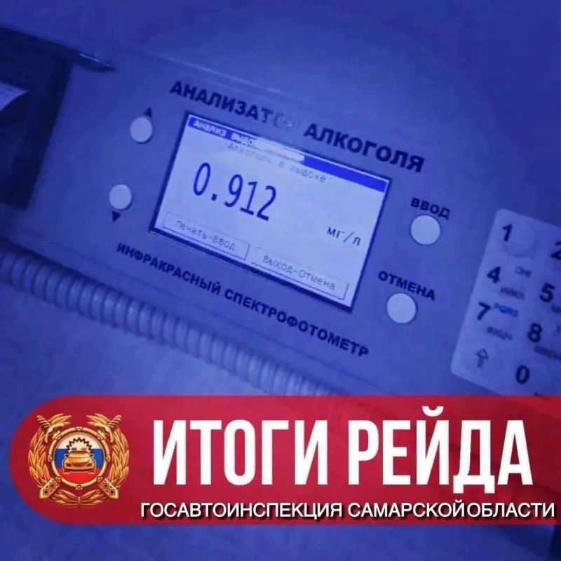 Госавтоинспекция Самарской области подвела итоги целенаправленных рейдовых мероприятий за минувшие выходные дни
