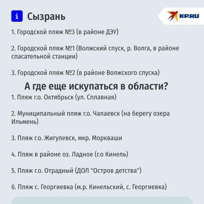 Семь пляжей Самарской области не соответствуют нормам Семь пляжей Самарской области не соответствуют нормам