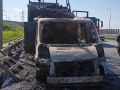 2 августа в Самарской области загорелись фура DAF и микроавтобус Citroen
