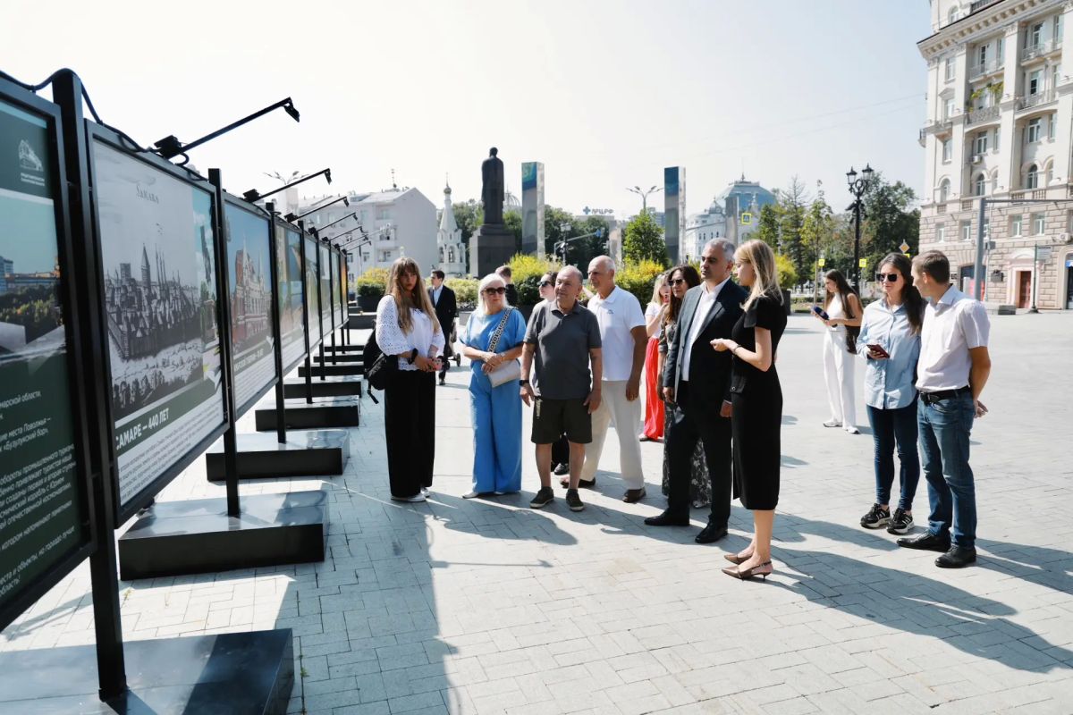 Вячеслав Федорищев: В Москве открыли фотовыставку о Самаре и Самарской области Вячеслав Федорищев: В Москве открыли фотовыставку о Самаре и Самарской области