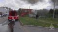 Огнеборцы МЧС России ликвидируют пожар в Жигулёвске