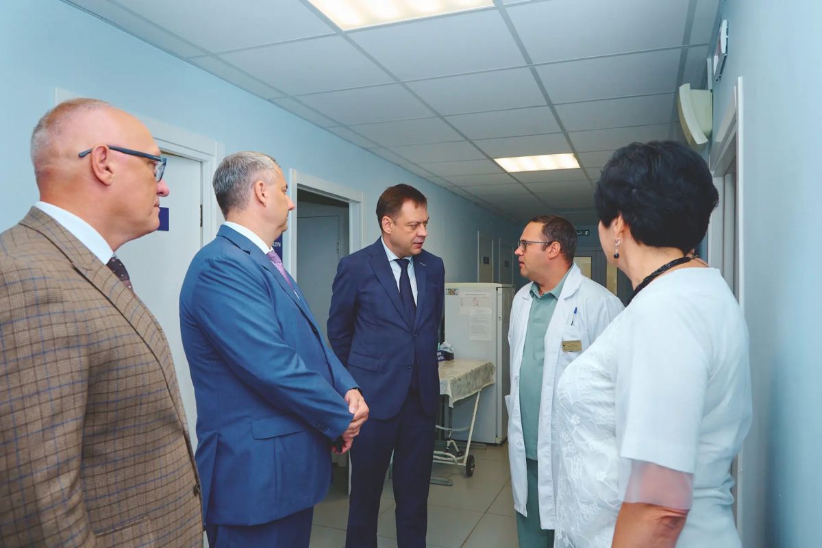 Модернизация здравоохранения в действии: в Красноярской больнице улучшаются условия оказания медпомощи Модернизация здравоохранения в действии: в Красноярской больнице улучшаются условия оказания медпомощи