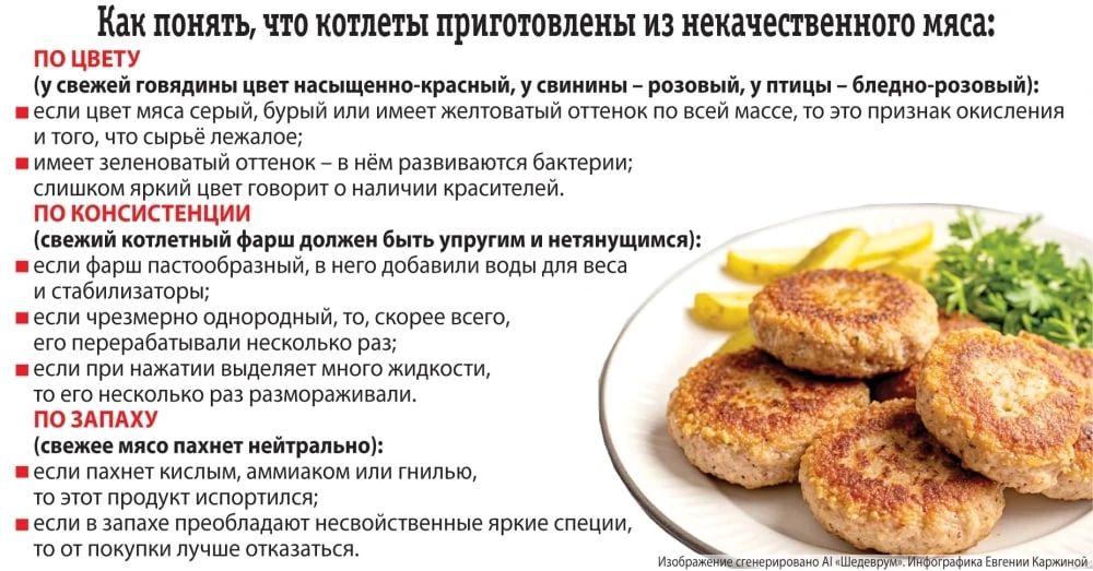 Как выбрать вкусные котлеты