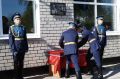 В Сызрани на территории городской аварийно-спасательной службы открыли памятную табличку герою-спасателю Евгению Крикову