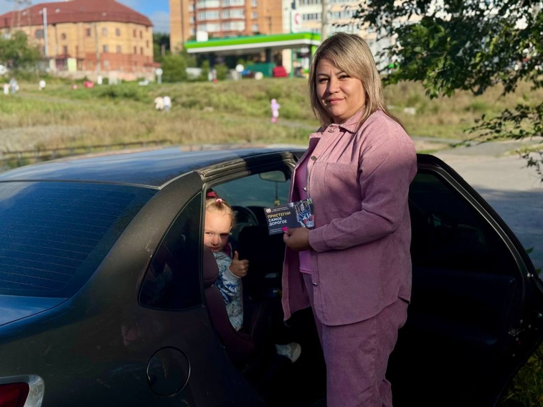 Утро в Сызрани началось с главного — безопасности детей! Утро в Сызрани началось с главного — безопасности детей!