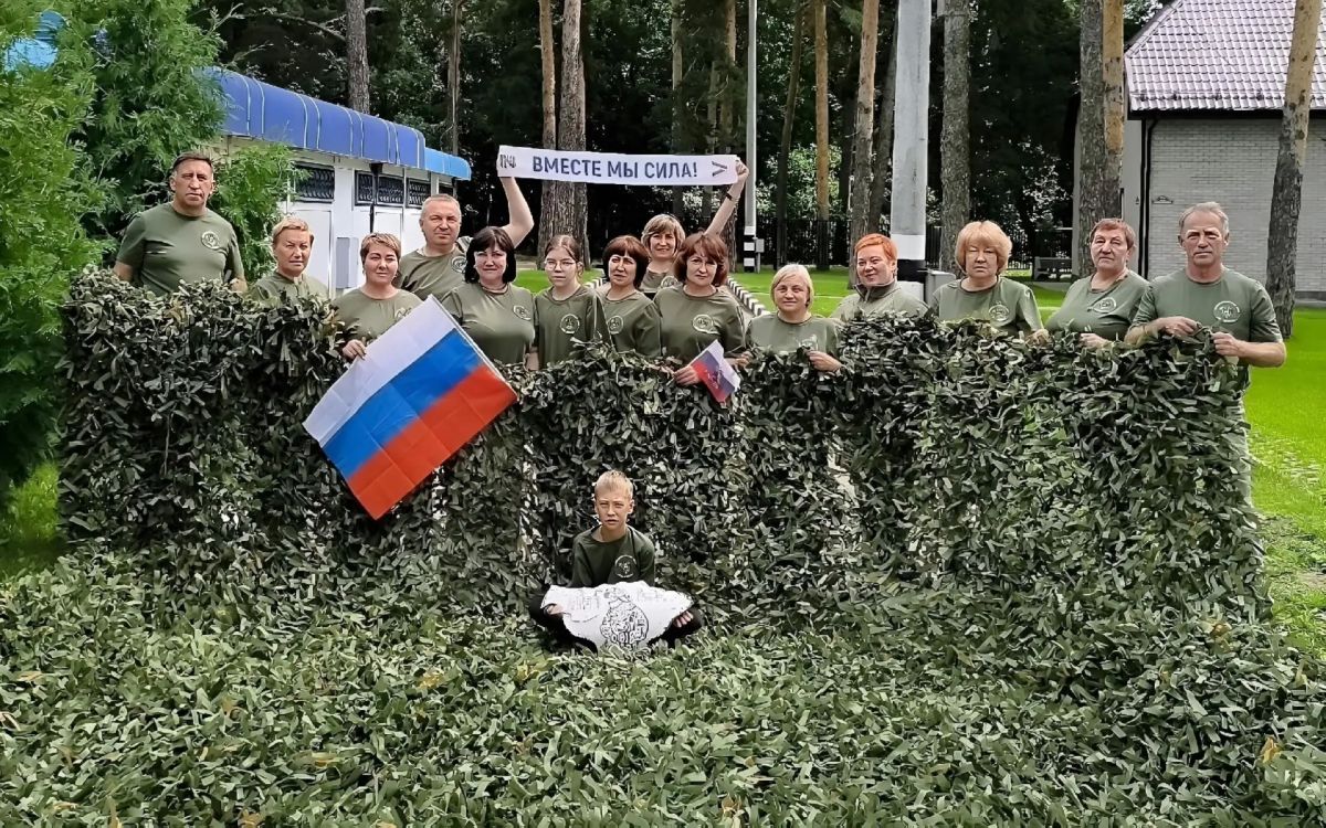 В Самаре подготовили к отправке 303-ю маскировочную сеть
