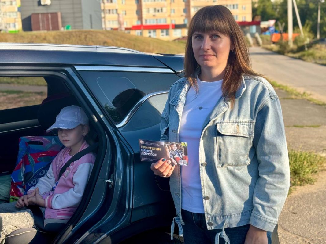 Утро в Сызрани началось с главного — безопасности детей! Утро в Сызрани началось с главного — безопасности детей!
