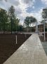 В Чапаевске продолжается благоустройство территории у ДК им. Горького