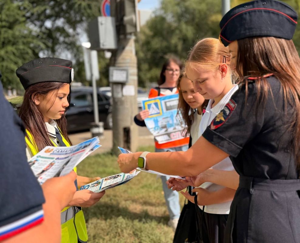 В Самаре сегодня прошла акция «Безопасный переход» В Самаре сегодня прошла акция «Безопасный переход»
