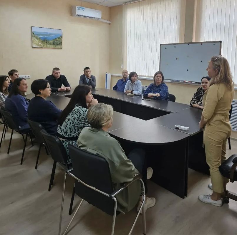 Сотрудники ТУ Росимущества встретились с руководителем волонтерской группы