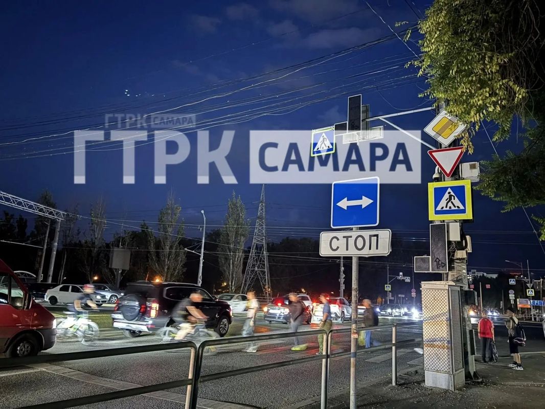 В Самаре на Московском шоссе не работают светофоры