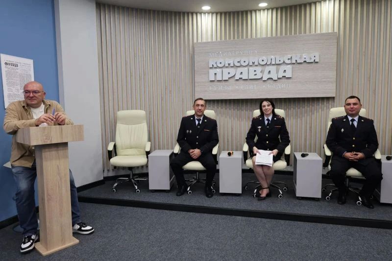 В пресс-центре издательского дома «Комсомольская Правда в Самаре» «Народные участковые» рассказали об особенностях профессии и специфике своей службы