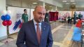 Губернатор Самарской области Вячеслав Федорищев пришел на участок для голосования в Самарском университете