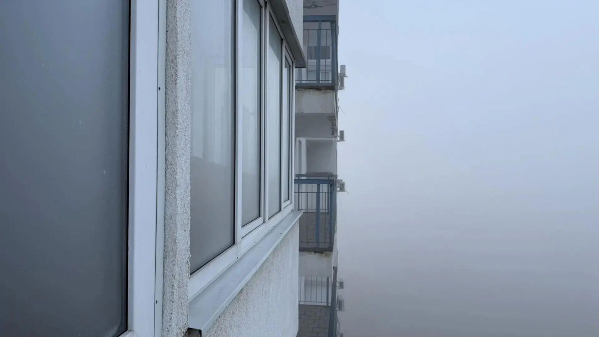 Самара утонула в густом тумане утром 18 сентября Самара утонула в густом тумане утром 18 сентября
