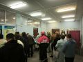 С 8 утра у избирательных участков в райцентре Кошки уже людно