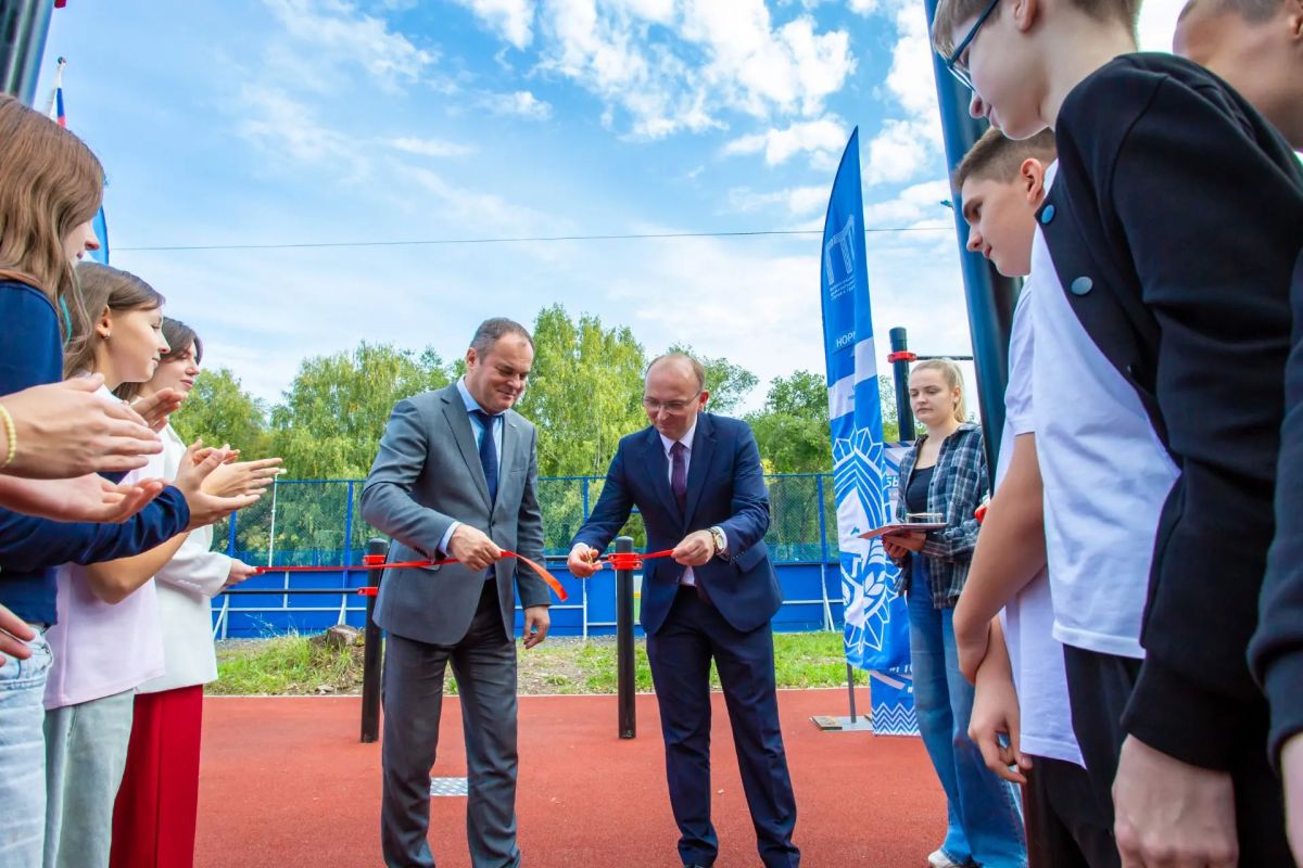 Две новые спортивные площадки открылись в Жигулевске