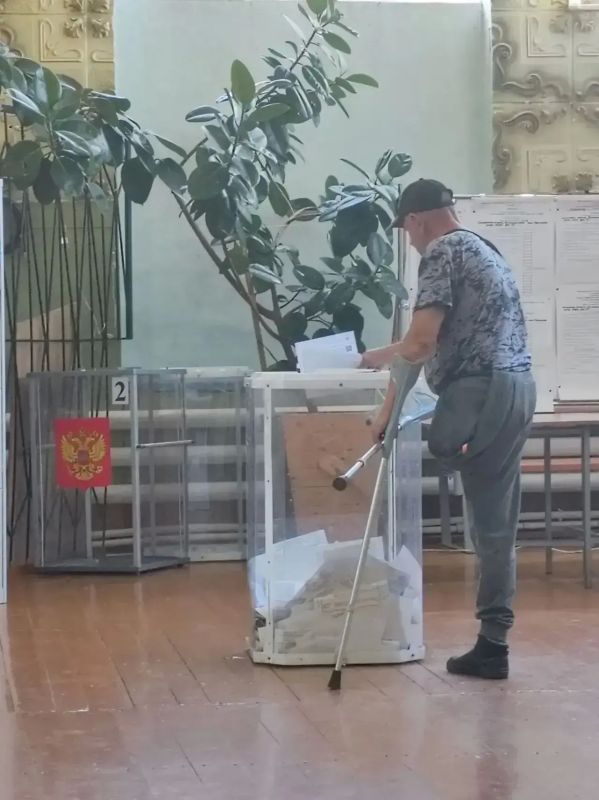 Ветераны боевых действий из Волжского района проголосовали на выборах Ветераны боевых действий из Волжского района проголосовали на выборах
