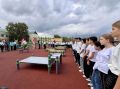 Новая спортивная площадка открылась у школы №8 в Чапаевске