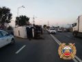 Шестнадцать человек пострадали в ДТП - маршрутка опрокинулась на трассе М-5 "Урал" в Самарской области