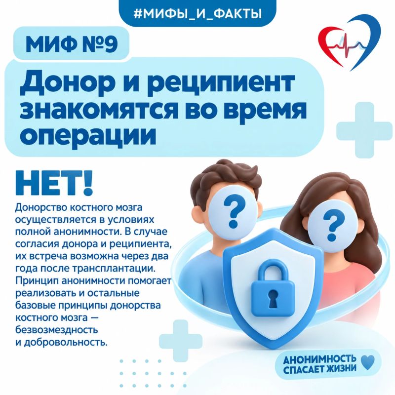 ТОП-10 мифов о донорстве костного мозга ТОП-10 мифов о донорстве костного мозга