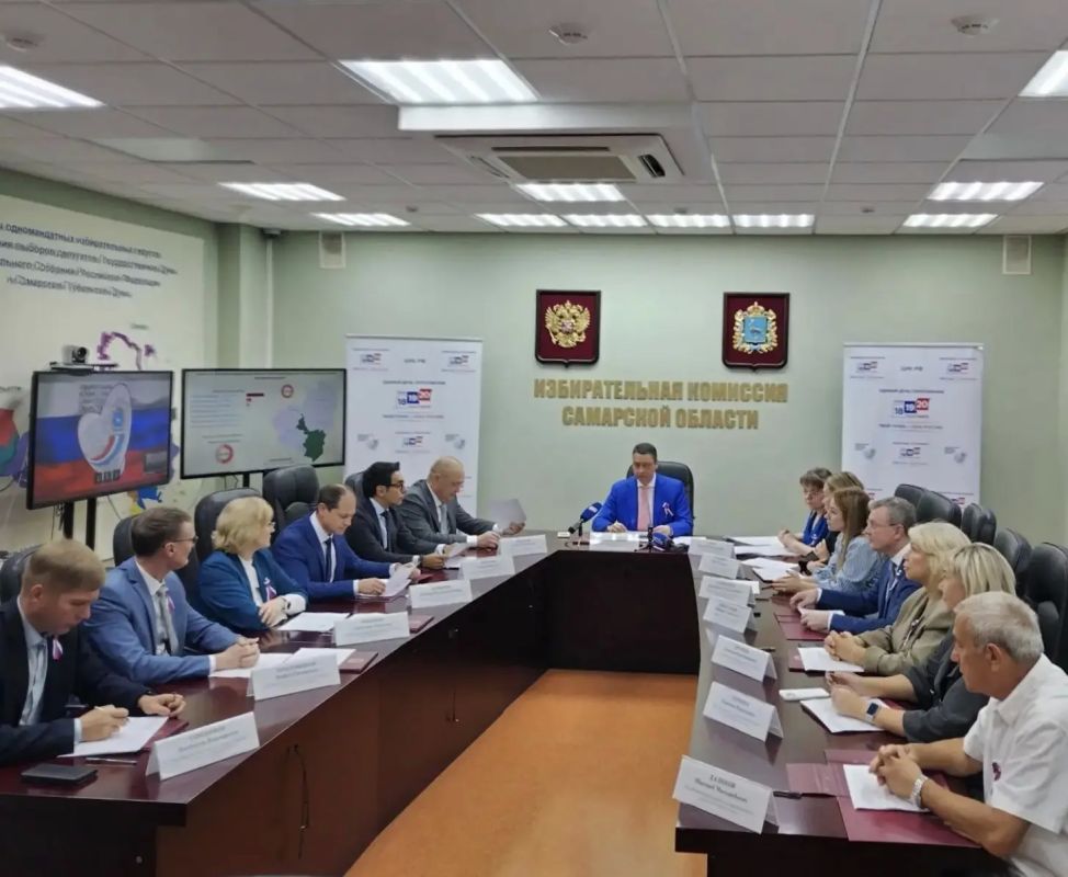 Сегодня в облизбиркоме подводят итоги выборов, которые проходили в Самарской области 18, 19, 20 сентября
