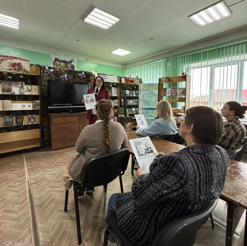 Специалистами Территориального отдела Роспотребнадзора по Самарской областив г. Отрадном в рамках третьего этапа всероссийского просветительского проекта «Лектория «Санпросвет», проведены лекции для сотрудников ГБОУ СО... Специалистами Территориального отдела Роспотребнадзора по Самарской областив г. Отрадном в рамках третьего этапа всероссийского просветительского проекта «Лектория «Санпросвет», проведены лекции для сотрудников ГБОУ СО...