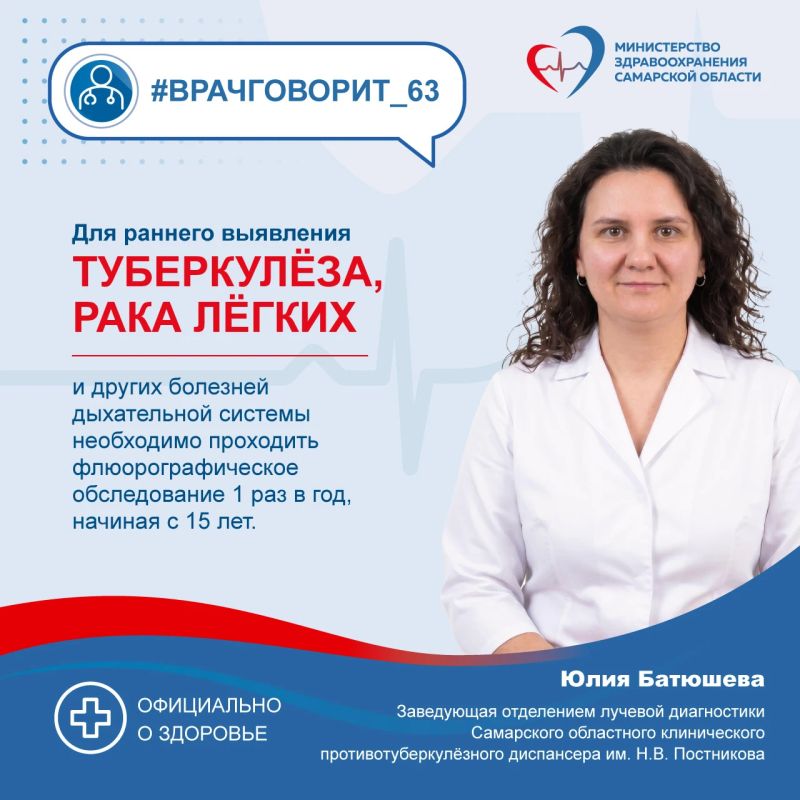 Почему не стоит пропускать ежегодную флюорографию?