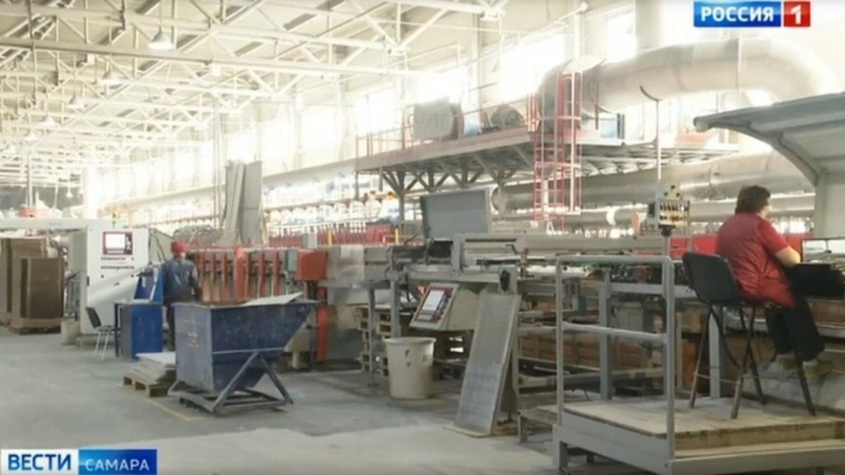 Самарский завод керамогранита поднял выработку на 25% за полгода