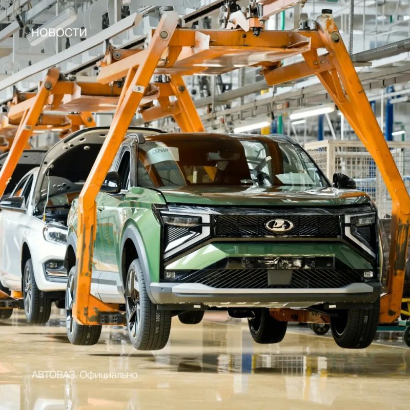 LADA Azimut пошёл в серию: АВТОВАЗ запустил производство нового флагманского кроссовера LADA Azimut пошёл в серию: АВТОВАЗ запустил производство нового флагманского кроссовера