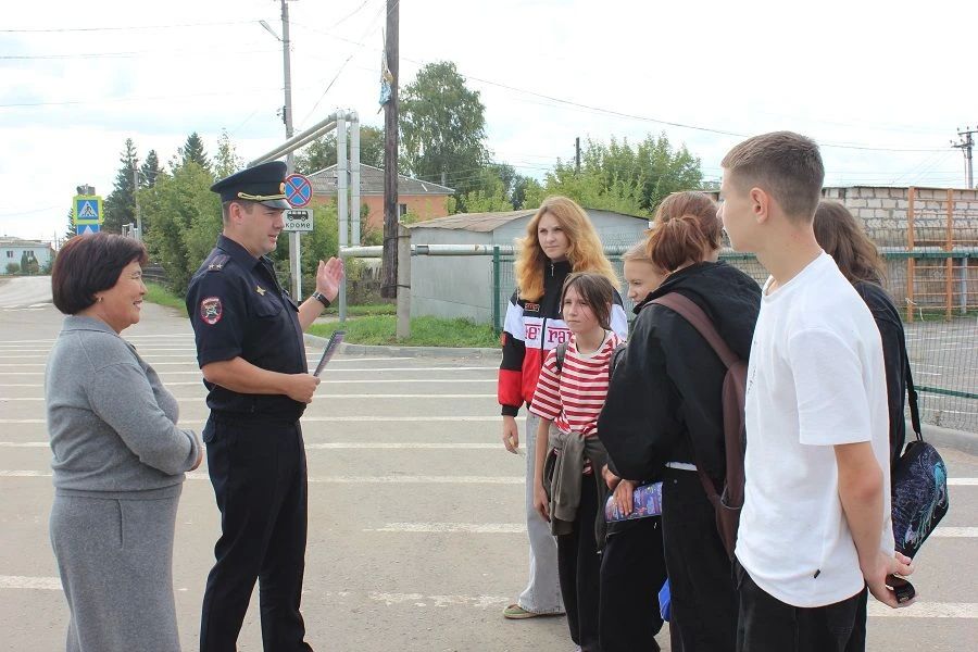 В Самарской области сотрудники Госавтоинспекции провели со школьниками профилактические мероприятия