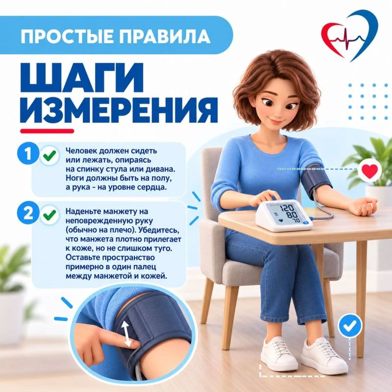 Сделайте паузу, проверьте своё артериальное давление! Вот несколько простых правил Сделайте паузу, проверьте своё артериальное давление! Вот несколько простых правил