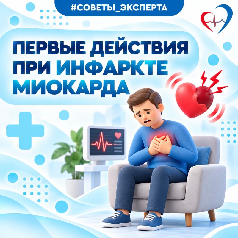О симптомах и первых действиях при инфаркте миокарда