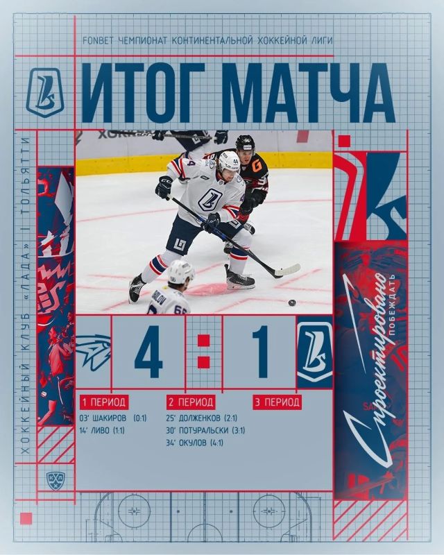 Когда что-то пошло не так. Итоги хоккейного матча «Авангард» – «Лада»