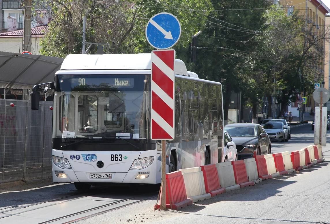 В Самаре из-за ракетной опасности приостановлена работа общественного транспорта