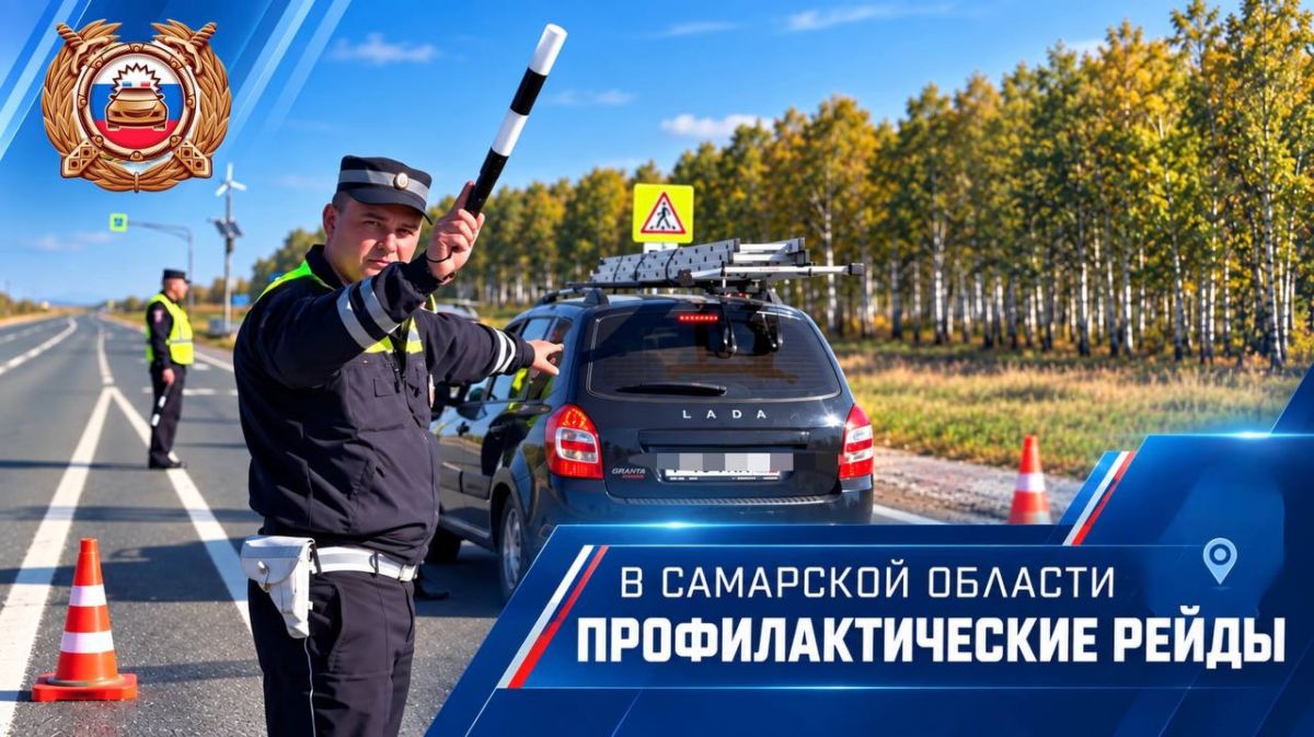 На дорогах Самарской области продолжаются массовые проверки водителей