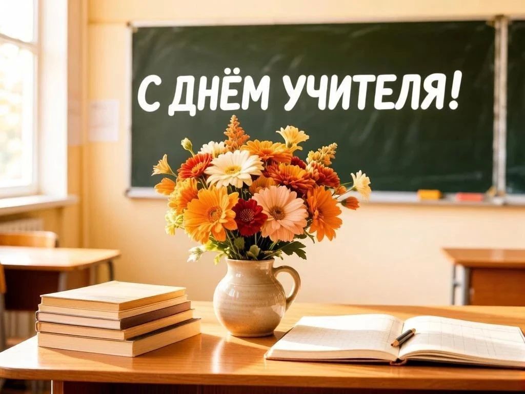 Дорогие наши учителя, педагоги, наставники! Поздравляю вас с Днем учителя!