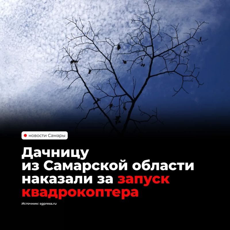 Жительницу Жигулёвска предупредили за запуск квадрокоптера над дачным массивом без необходимых разрешений