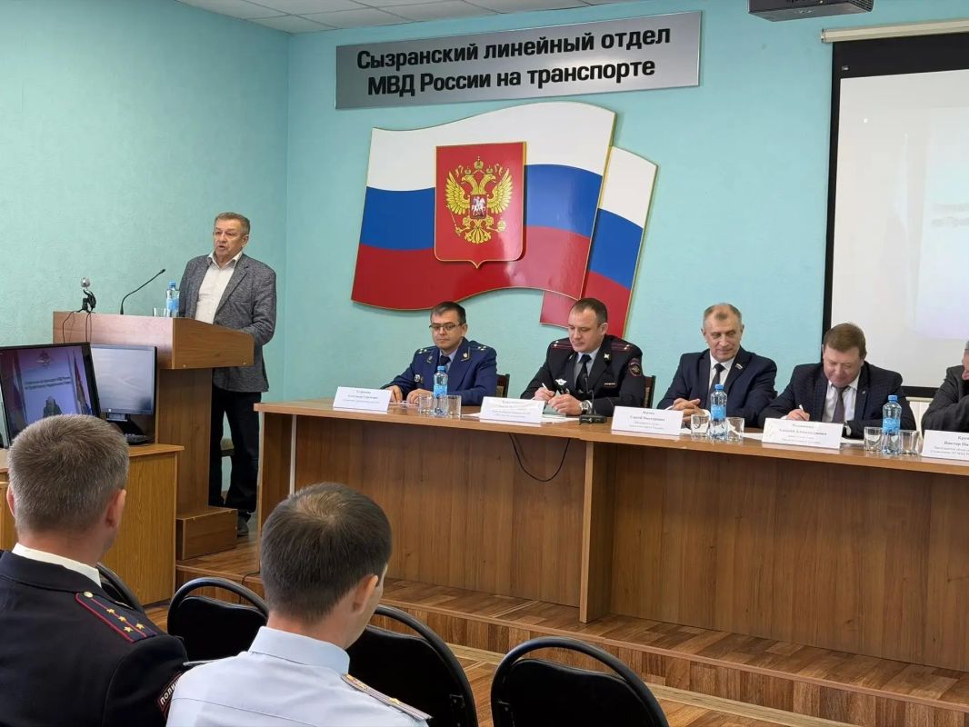 В Сызранском ЛО МВД России на транспорте подвели итоги работы за 9 месяцев 2026 года В Сызранском ЛО МВД России на транспорте подвели итоги работы за 9 месяцев 2026 года