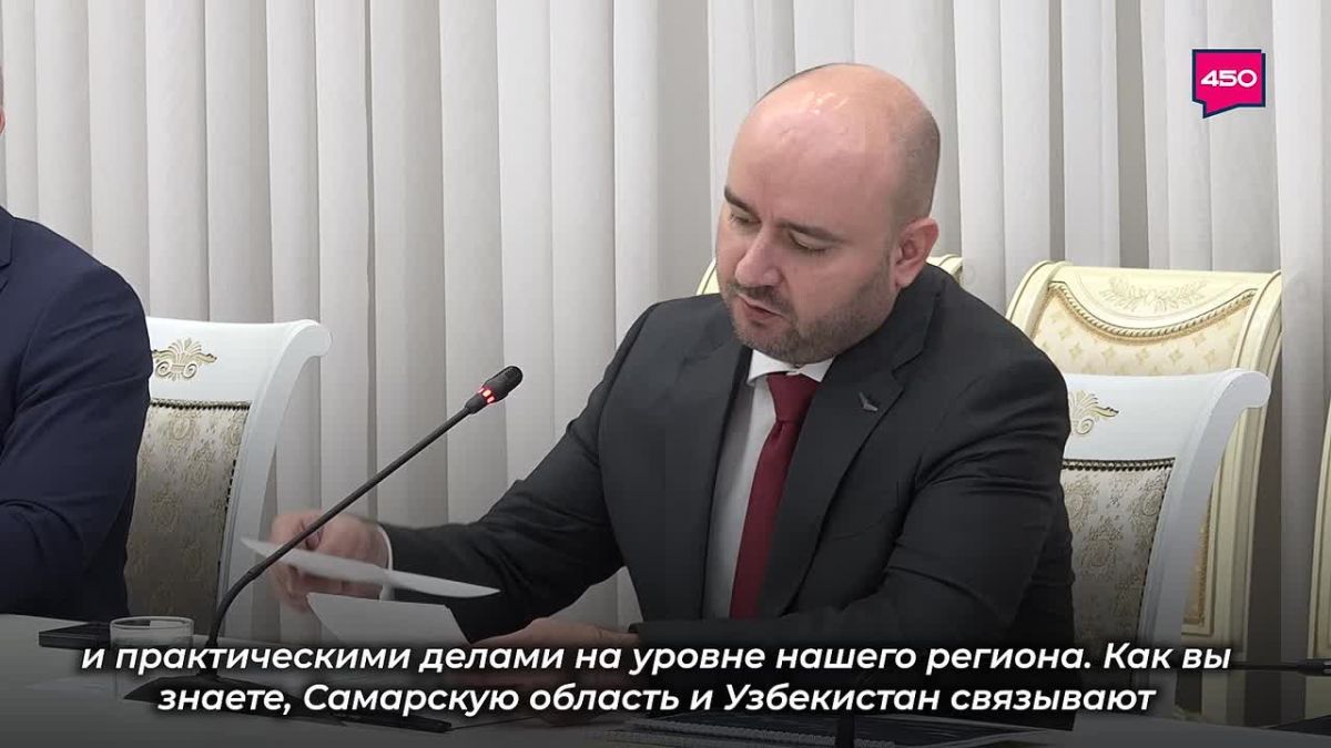 Губернатор Вячеслав Федорищев провел встречу с чрезвычайным и полномочным послом Республики Узбекистан в России Ботиржоном Асадовым