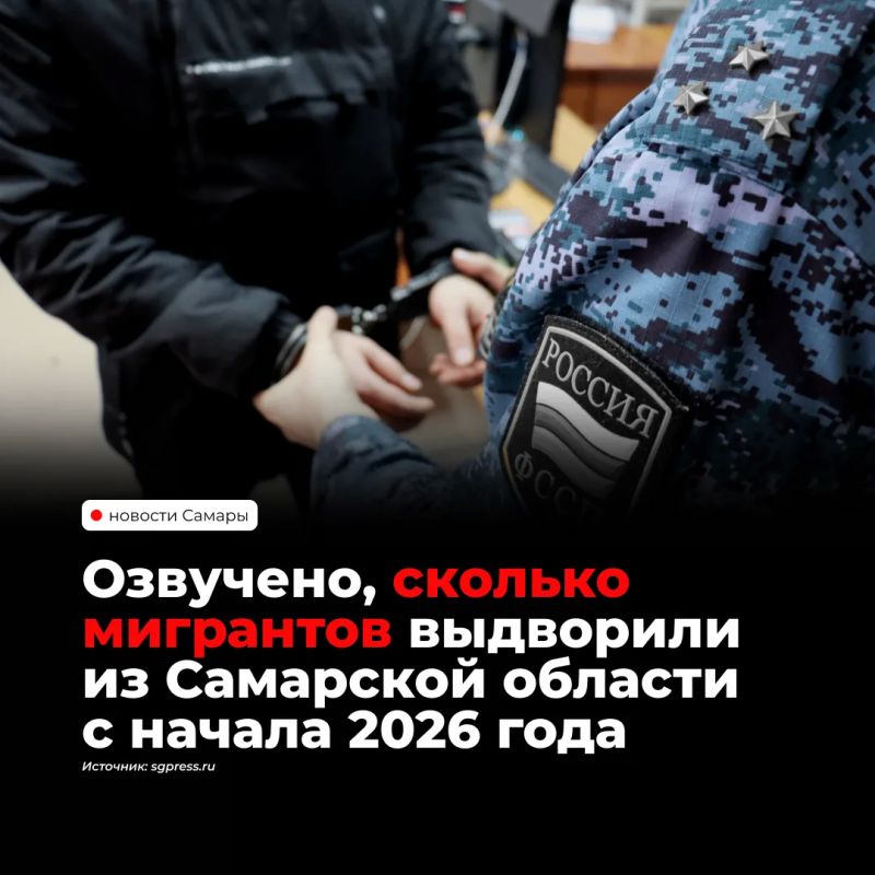 С начала 2026 года из Самарской области к пунктам пропуска доставили 800 мигрантов, находившихся в России незаконно