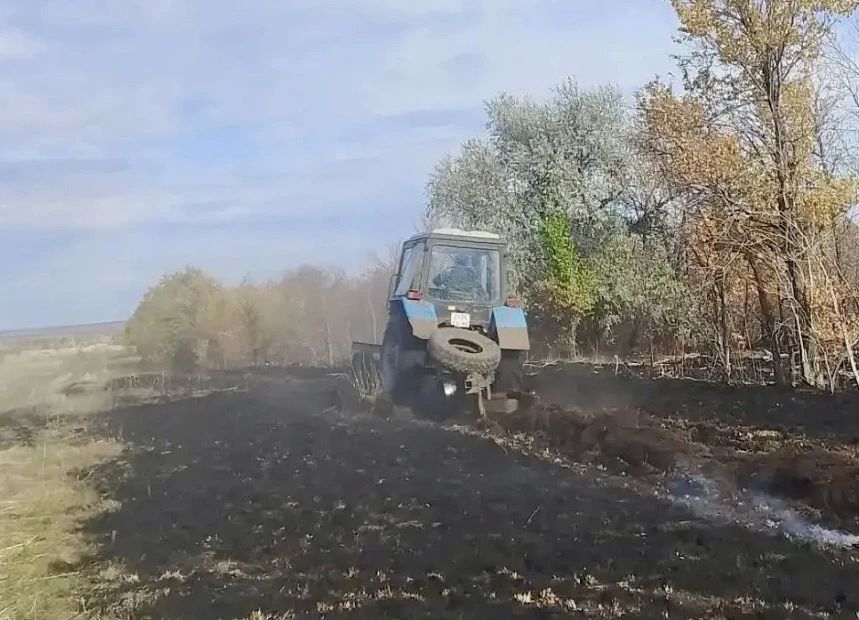 В Большеглушицком районе ликвидирован лесной пожар В Большеглушицком районе ликвидирован лесной пожар