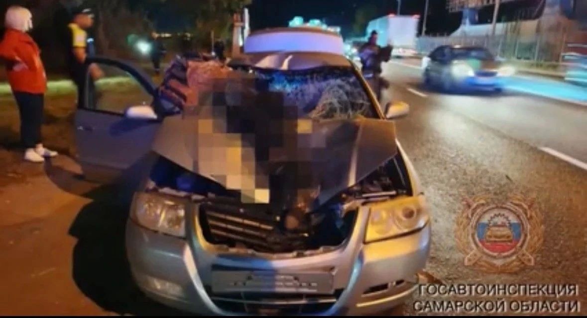В Жигулевске иномарка насмерть сбила пешехода
