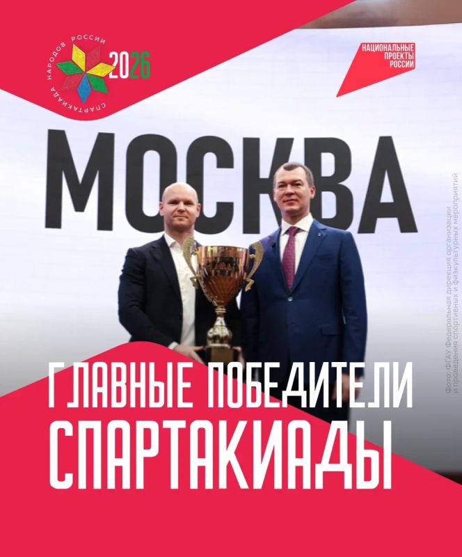 Сильнейшие регионы поднялись на пьедестал