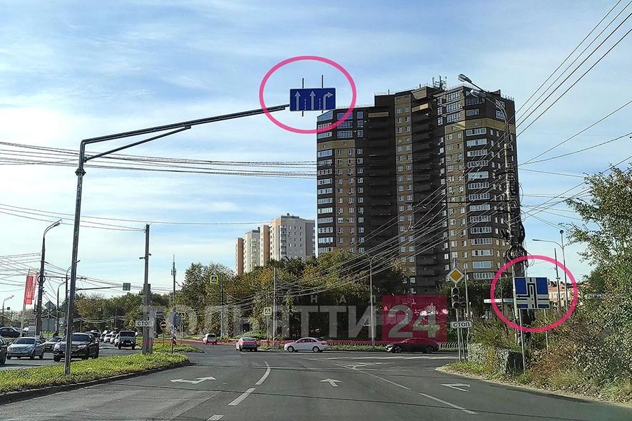 Следим за знаками! Изменена схема движения на перекрёстке Московский проспект – Приморский бульвар
